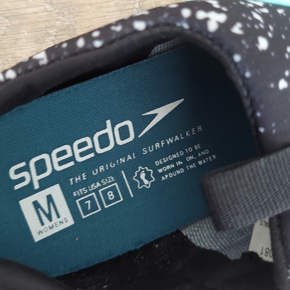 Speedo Water Shoes 7/8 Medium - Picture 6 of 7